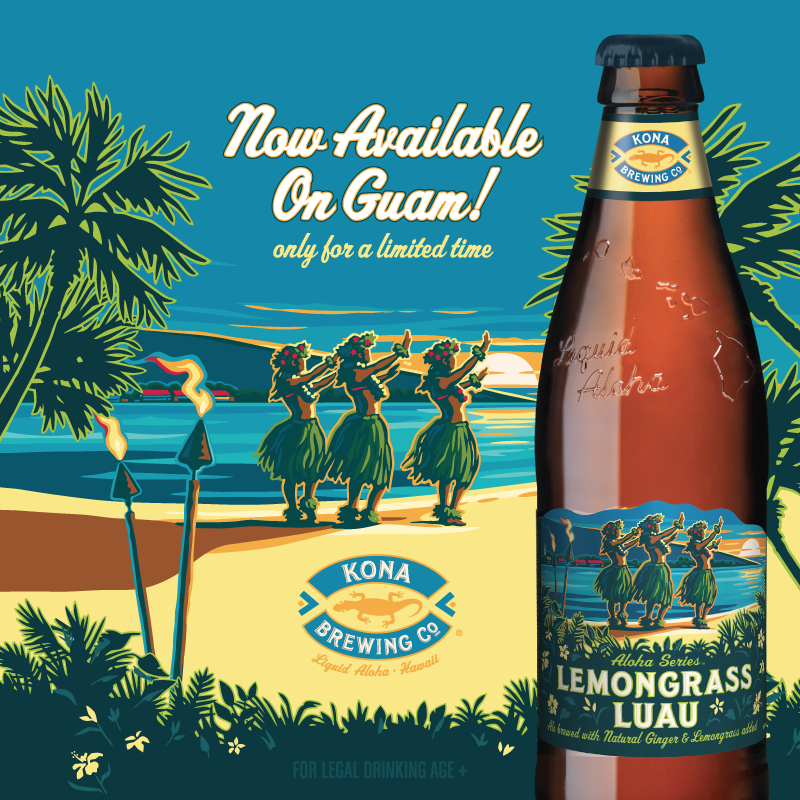 Kona  Brewing Co. Lemongrass Luau