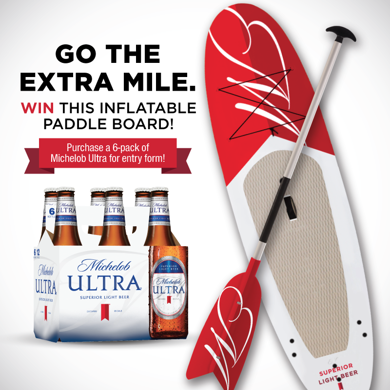 Michelob Ultra Paddle Board