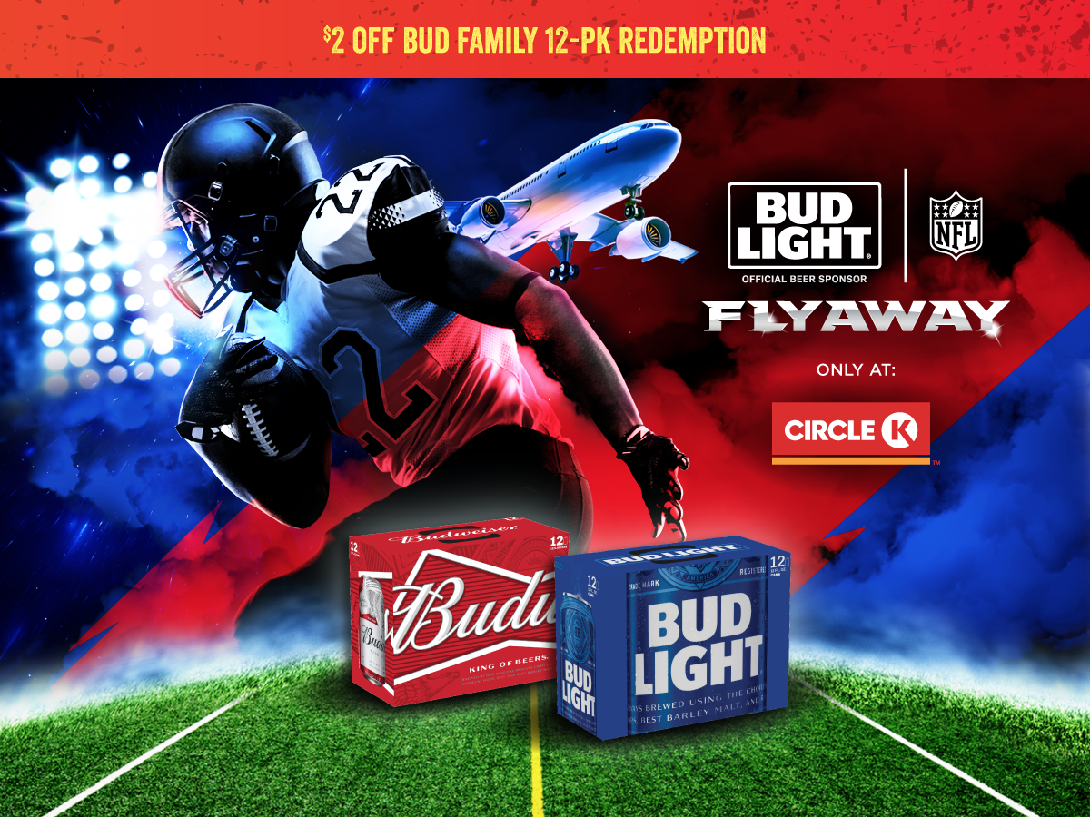 $2 Off Bud Family 12-Packs