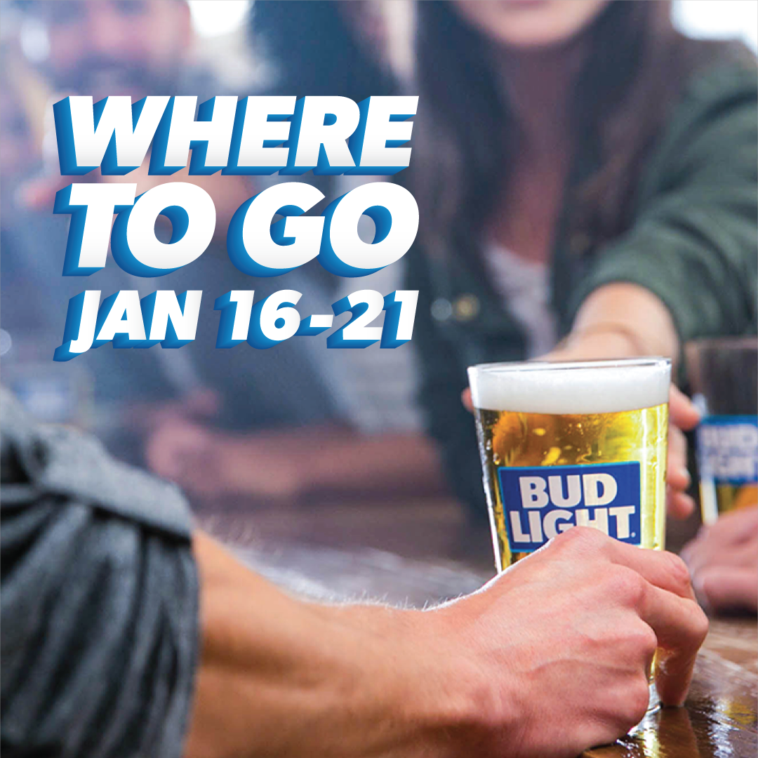 Where to Go 1/16-1/21