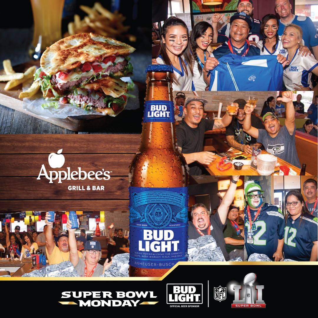 Applebee’s Super Bowl 51 Watch Party