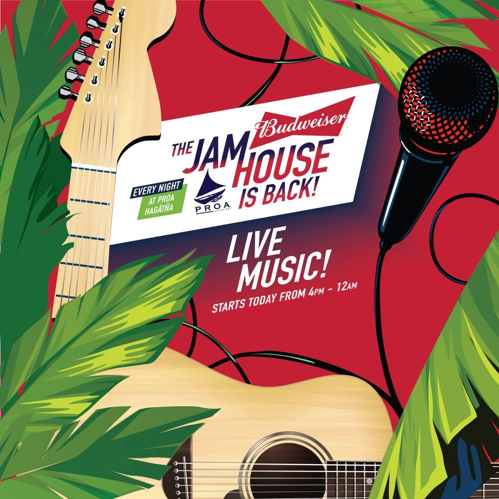 Bud Jam House Friday Line-Up